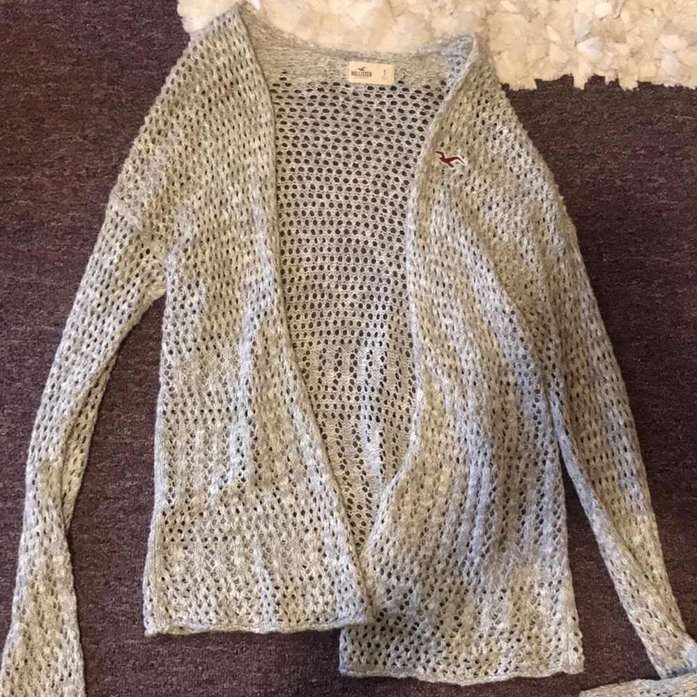 Hollister Gray Cardigan